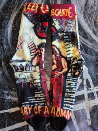 Meias Ozzy Osbourne - Diary of a Madman