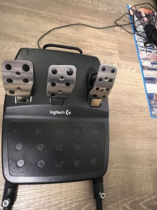 Silla Gamer Playseat+Volante Logitech PS4+juegos