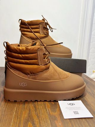 Botas Ugg de ante para nieve waterproof