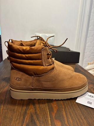 Botas Ugg de ante para nieve waterproof