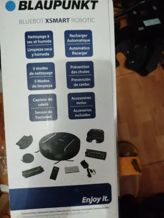 Aspiradora robot BLAUPUNKT