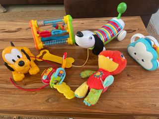 Lote Juguetes Bebé con Sonido y Luces
