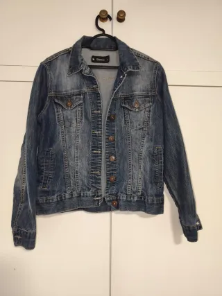 Tejana vaquera Blanco Talla L