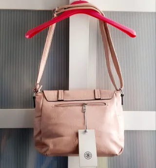 Bolsa mensageiro BOLSOS TIME rosa