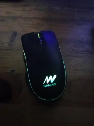Mouse Gaming Wireless USB RGB LED