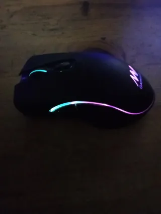 Mouse Gaming Wireless USB RGB LED