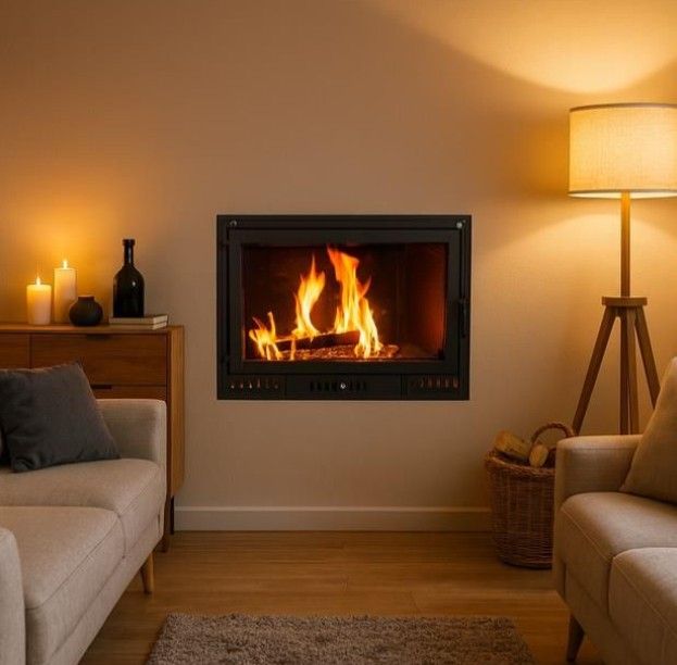 Hogar Estufa de Lena 90 -1