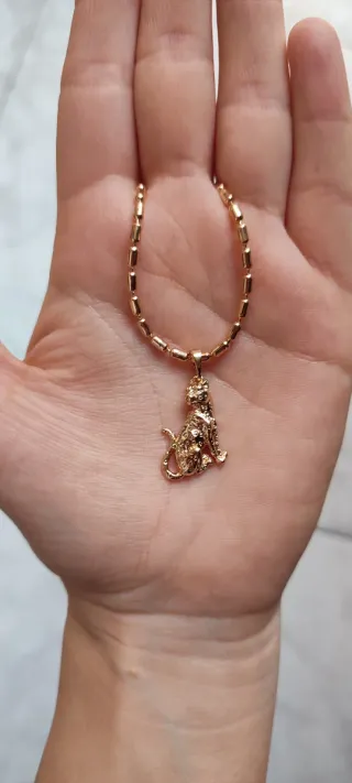 3 joyas por 15€.Collar chapado en oro