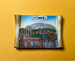 Imán Nevera 3D Pompeya