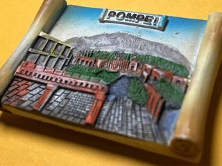 Imán Nevera 3D Pompeya