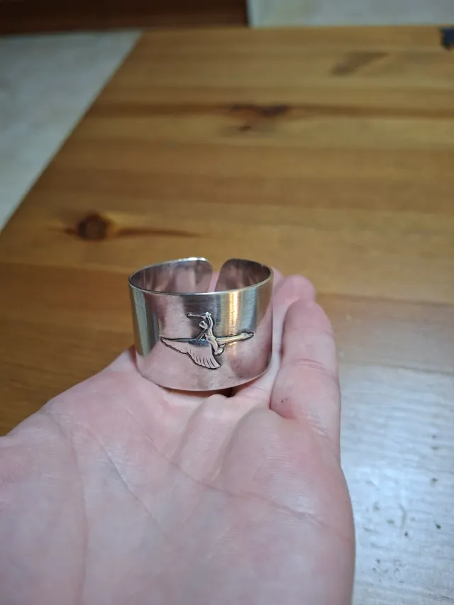 Portatovaglioli vintage GAB Alpaca dal design svedese