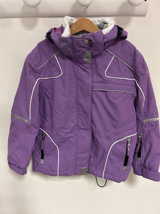 Giacca da sci bambina WSCT viola