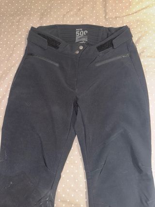 Pantalón de esquí negro talla 44