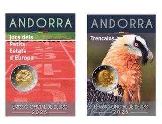 Moneda 2 euros Andorra 2025