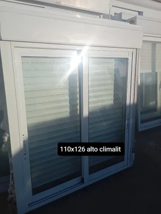 Puerta aluminio 100x224