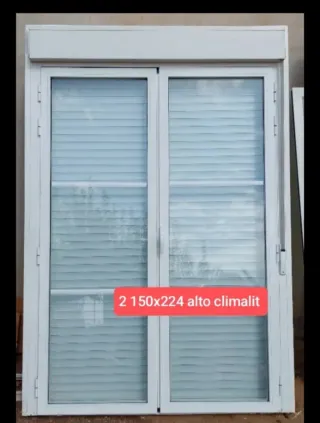 Puerta aluminio 100x224