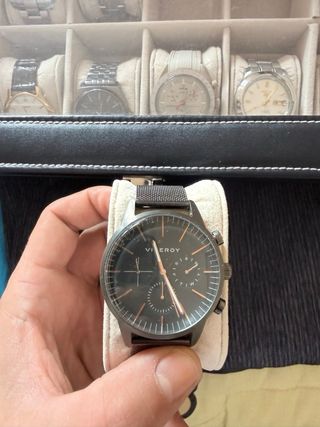 Reloj Viceroy Negro y Dorado