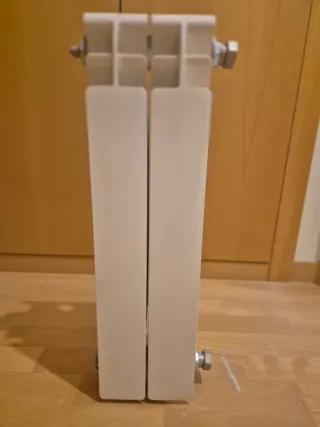 Radiador de Agua Metálico Blanco