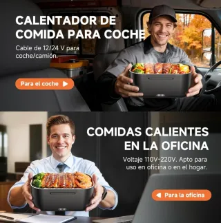 NUEVA‼️Fiambrera eléctrica 3 en 1