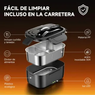 NUEVA‼️Fiambrera eléctrica 3 en 1