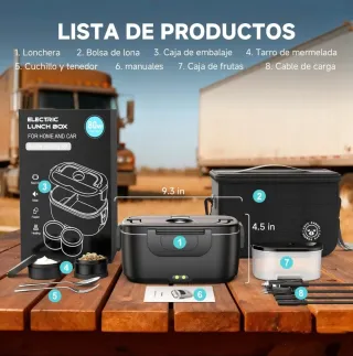 NUEVA‼️Fiambrera eléctrica 3 en 1