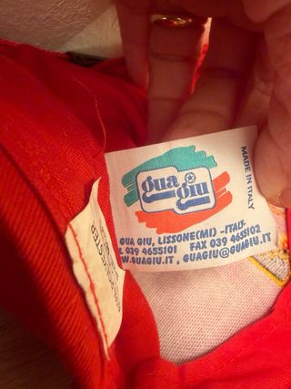 Cappello Genoa con stemma ricamato