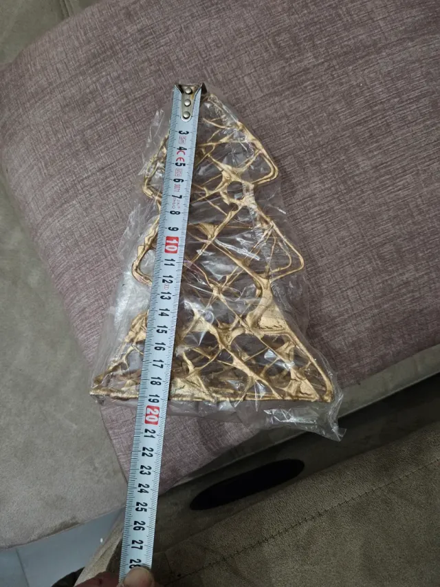 Albero di Natale Dorato 20cm Nuovo