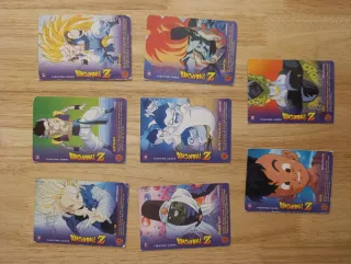 Dragon Ball Z Fighting Cards lote 17 cartas