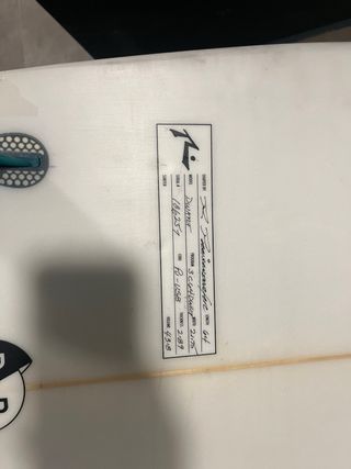 Tabla Surf Rusty 6'4''