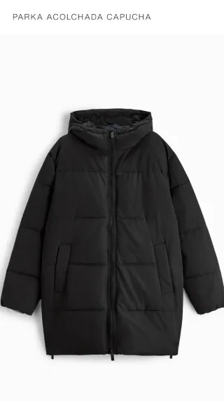 Parka acolchada con capucha