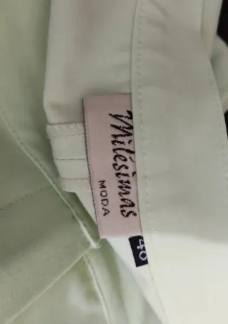 Pantalones Acampanados Milésimas Talla 40