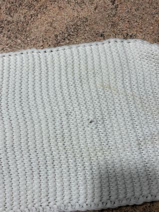 Sciarpa donna bianca con frange - regalo di Natale