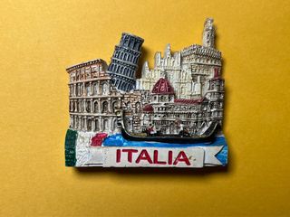 Imán Nevera 3D Italia Monumentos