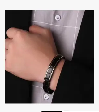 Lote 2 Pulseras Magnéticas Hombre