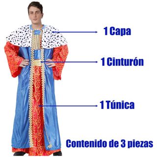 Disfraz Rey Mago Talla XL - Traje Reyes