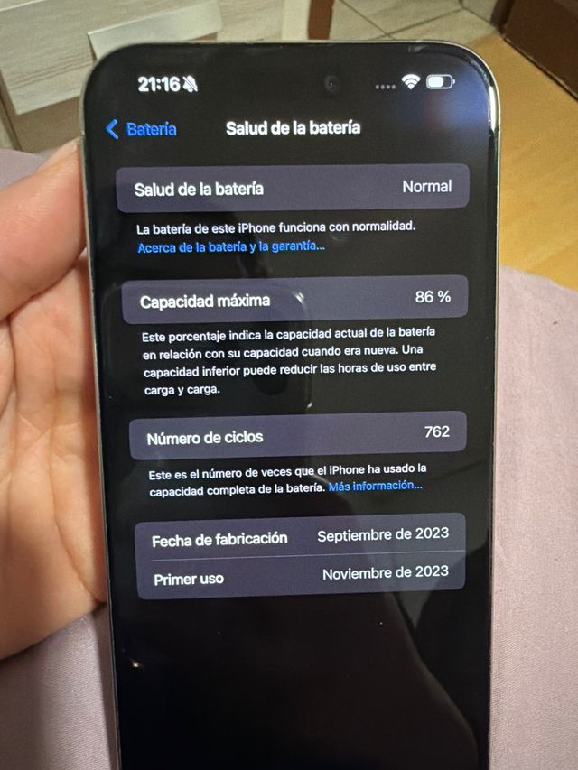 iPhone 15 Pro Max 256GB Grigio nuovo
