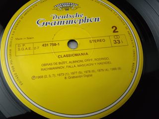 Vinilo Clásica Classic Mania Doble LP