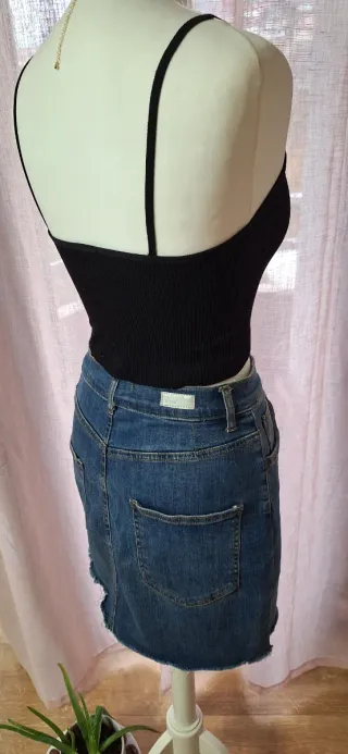 Falda vaquera Pull&Bear Talla 40