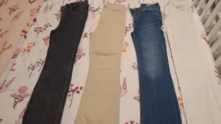 Lote 4 Pantalones Vaqueros Talla XS