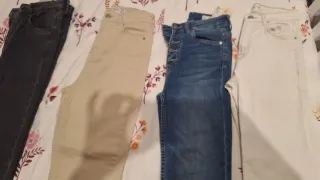 Lote 4 Pantalones Vaqueros Talla XS