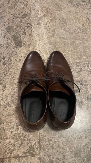 Zapatos de vestir con cordones usado 2 veces