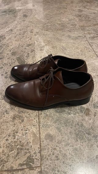 Zapatos de vestir con cordones usado 2 veces