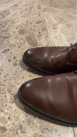 Zapatos de vestir con cordones usado 2 veces