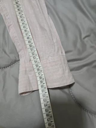 Camicia Hollister righe rosa taglia m