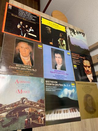 Lote 9 Vinilos LP Música Clásica