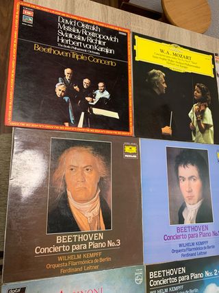 Lote 9 Vinilos LP Música Clásica