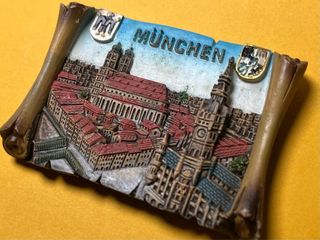 Imán Nevera 3D Múnich