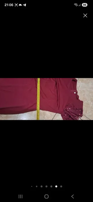 Vestito da donna elegante rosso