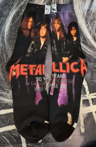Meias Metallica 30 years