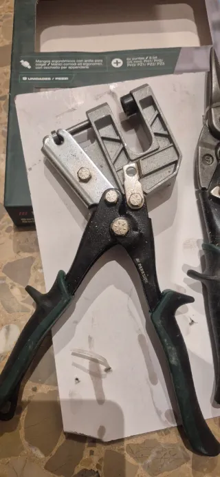 Kit Parkside Pladur: Punzonadora y Tijeras